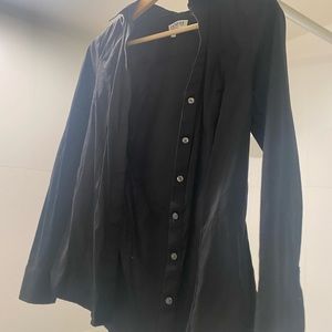 Black dress shirt long sleeved